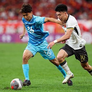 U23亚洲杯预选赛｜王钰栋独造5球 U22国足狂胜不足喜